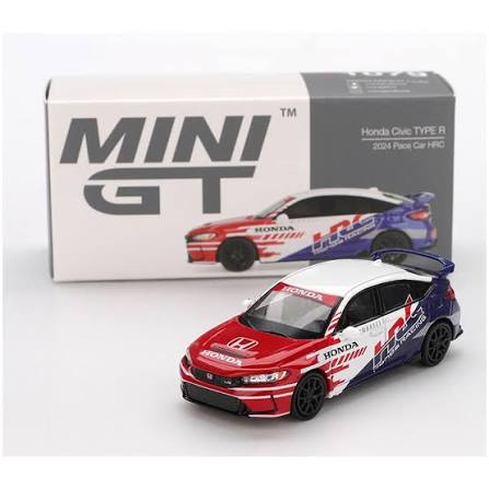 MINI GT #1079 Honda Civic Type R 2024 Pace Car HRC