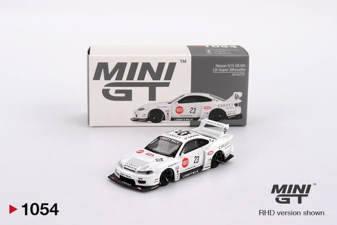 MINI GT #1054 Nissan LB-Super Silhouette S15 Silvia ATHLETE — ATHLETE livery