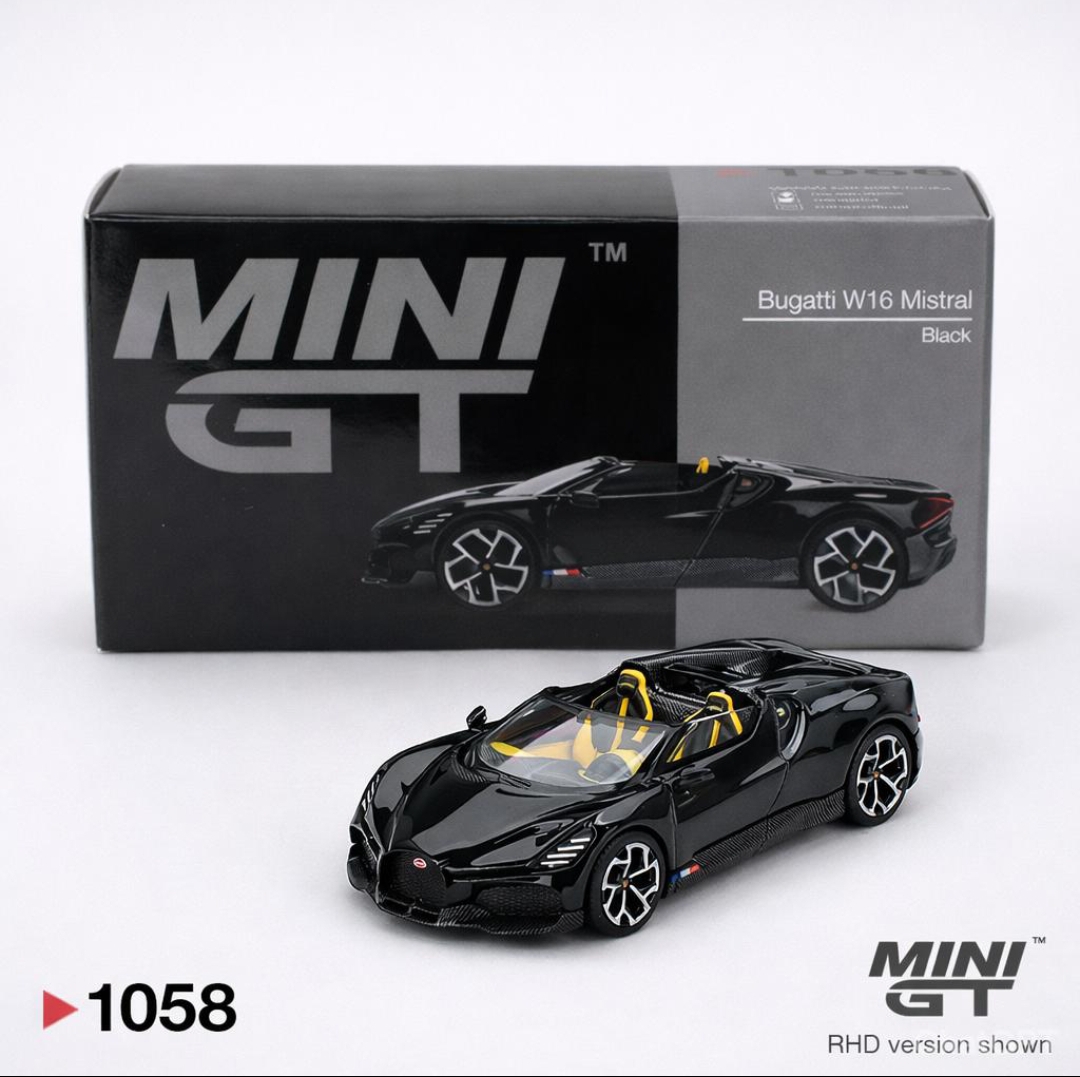 Bugatti W16 Mistral – Black