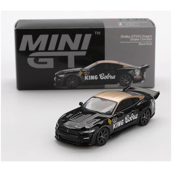 MINI GT #1130 Shelby GT500 Dragon Snake Concept — Black / Gold